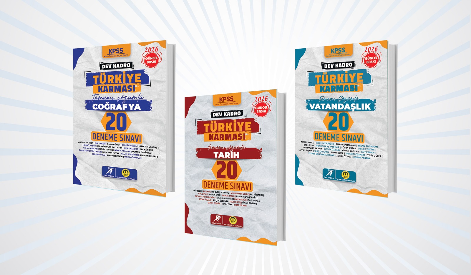 2026-KPSS TARİH-COĞRAFYA-VATANDAŞLIK  60 DENEME