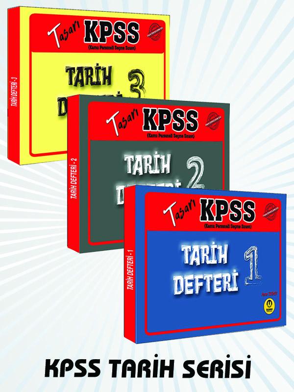 KPSS TARİH KONU ÖZETLİ DEFTER (1-2-3)