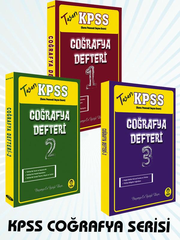 KPSS COĞRAFYA KONU ÖZETLİ DEFTER SORU