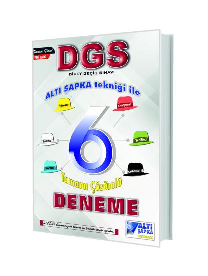 ALTI ŞAPKA 6 ÇÖZÜMLÜ DENEME