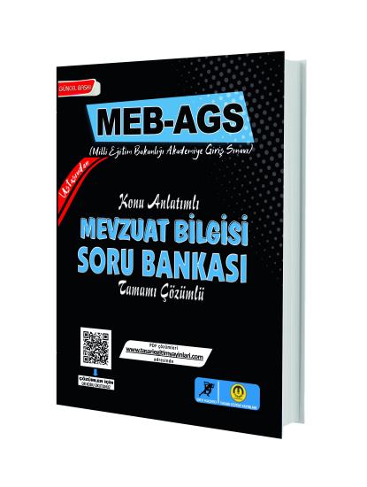 MEB AGS MEVZUAT ÇÖZÜMLÜ SORU BANKASI