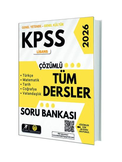 KPSS LİSANS TEKLİ SORU BANKASI