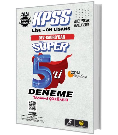 GKGY 5 ÇÖZÜMLÜ DENEME