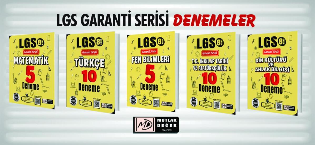 MAT-FEN -TÜRKÇE-DİN KÜL.-İNKILAP TAR./DENEMELER