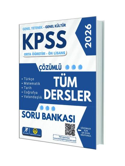 KPSS TEKLİ SORU BANKASI